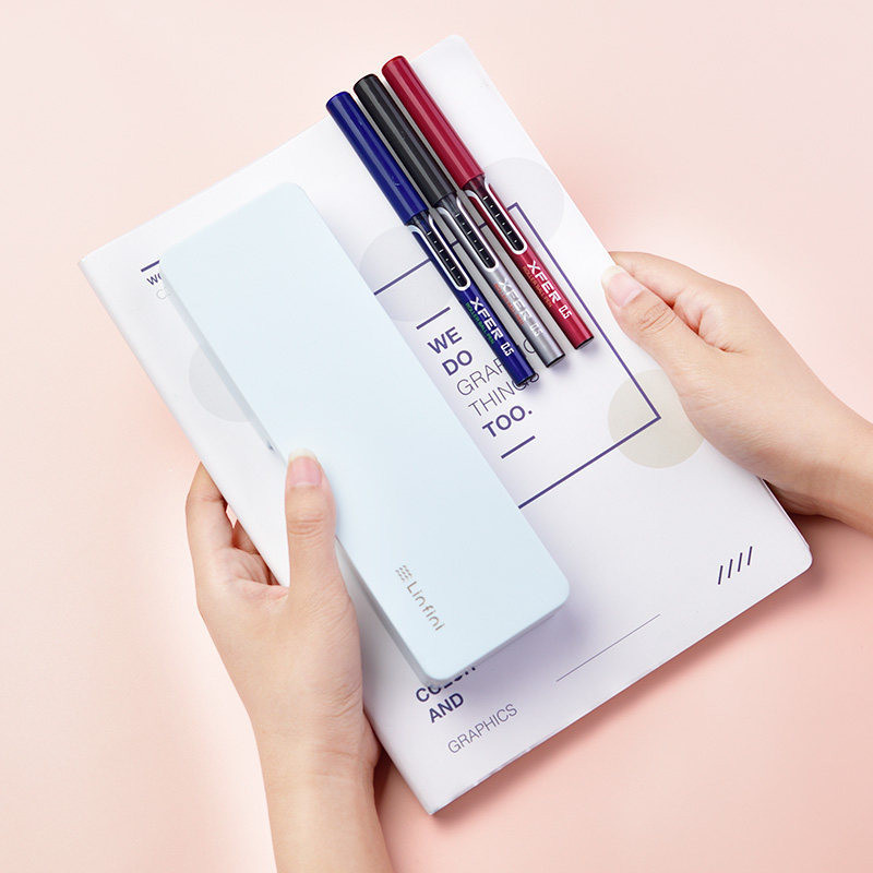 3 kom. 0,5 mm gel olovka s tekućom tintom i velikim kapacitetom, prozirna olovka s potpisom, ispit, pisanje, financije, školski uredski pribor