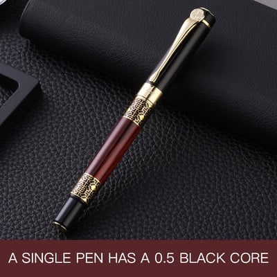 Guoyi A105 Luxury Eenvoudige Business Examen augstas klases metāla dāvanas masu pielāgošanas logotips Signature Gel Pen Journal Levert