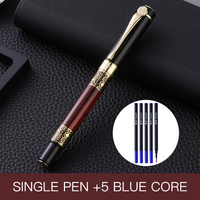 Guoyi A105 Luxury Eenvoudige Business Examen augstas klases metāla dāvanas masu pielāgošanas logotips Signature Gel Pen Journal Levert