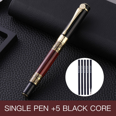 Guoyi A105 Luxury Eenvoudige Business Examen augstas klases metāla dāvanas masu pielāgošanas logotips Signature Gel Pen Journal Levert