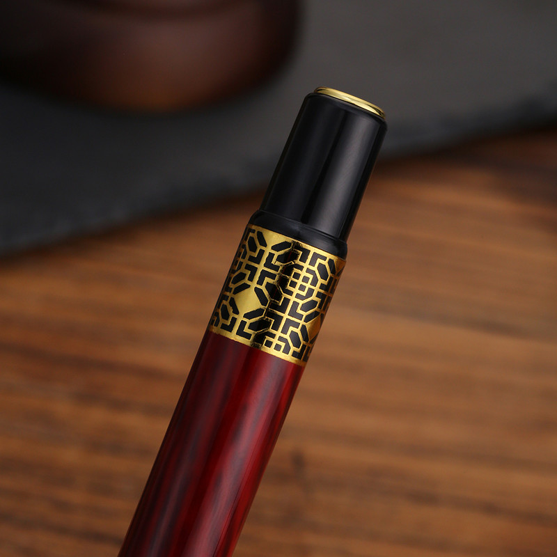 Guoyi A105 Luxury Eenvoudige Business Examen augstas klases metāla dāvanas masu pielāgošanas logotips Signature Gel Pen Journal Levert