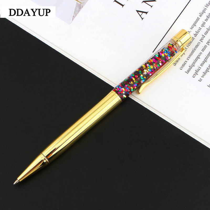 Prabangūs 1,0 mm greito smėlio tušinukai, alyvos krištolo aukso folija metalo vario spalvingi aukštos kokybės aukso milteliai