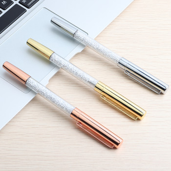 Baikingift Diamond Diamond Pen Ballpoint Στυλό Δαχτυλίδι Γάμου Γραφείου 0,7mm Φοιτητικό Γραφείο για δώρο Προσαρμοσμένο λογότυπο