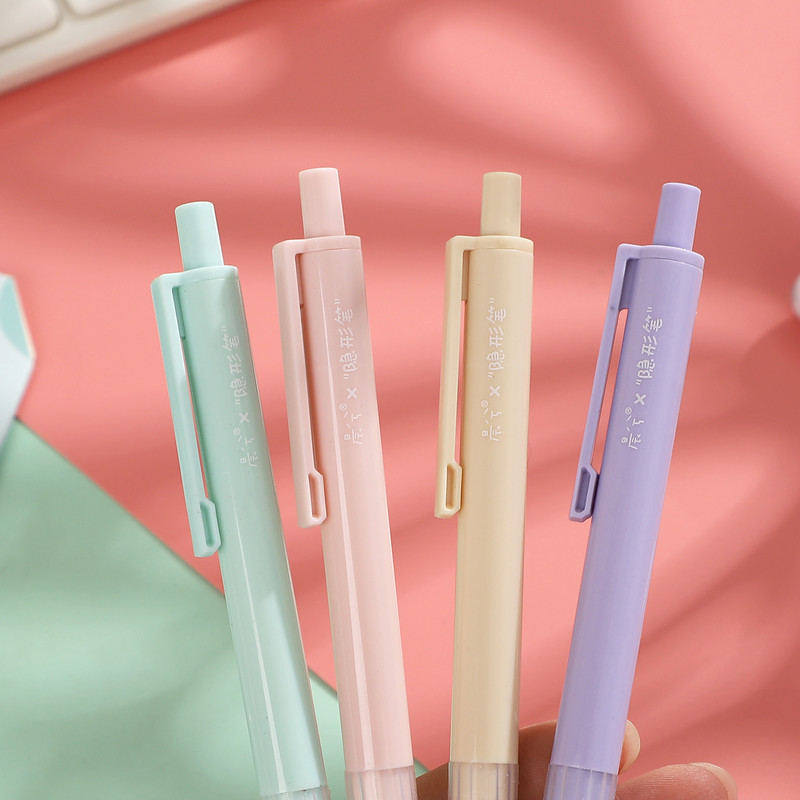 Pen gel invizibil fluorescent creativ, decorare jurnal drăguț, desen pentru student, stilou invizibil, papetărie Kawaii, consumabile de scris