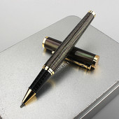 Augstas kvalitātes 8035 luksusa 0,7 mm rullīšu pildspalva skolas un biroja piederumiem metāla lodīšu pildspalva studentu kancelejas preču dāvanu pildspalvai