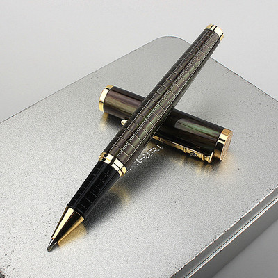 Augstas kvalitātes 8035 luksusa 0,7 mm rullīšu pildspalva skolas un biroja piederumiem metāla lodīšu pildspalva studentu kancelejas preču dāvanu pildspalvai