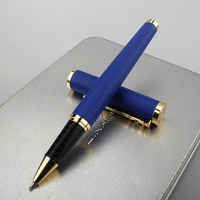 Augstas kvalitātes 8035 luksusa 0,7 mm rullīšu pildspalva skolas un biroja piederumiem metāla lodīšu pildspalva studentu kancelejas preču dāvanu pildspalvai