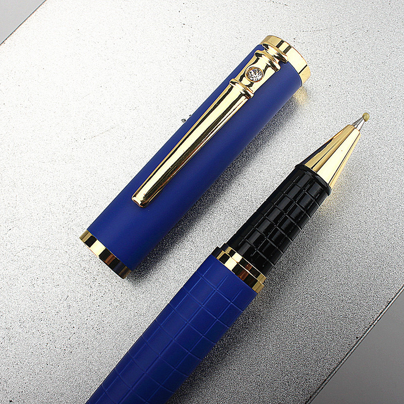 Augstas kvalitātes 8035 luksusa 0,7 mm rullīšu pildspalva skolas un biroja piederumiem metāla lodīšu pildspalva studentu kancelejas preču dāvanu pildspalvai