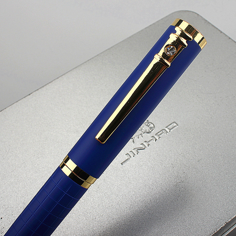 Augstas kvalitātes 8035 luksusa 0,7 mm rullīšu pildspalva skolas un biroja piederumiem metāla lodīšu pildspalva studentu kancelejas preču dāvanu pildspalvai