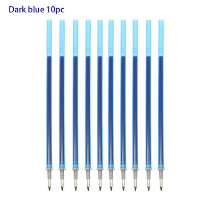 6 buc. stilou reinscriptibil 0,5 mm reîncărcare cu cerneală albastră/neagră stilou magic pentru examene pentru elevi de școală, instrument de înlocuire, articole de papetărie pentru scris