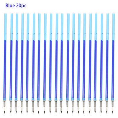6 buc. stilou reinscriptibil 0,5 mm reîncărcare cu cerneală albastră/neagră stilou magic pentru examene pentru elevi de școală, instrument de înlocuire, articole de papetărie pentru scris
