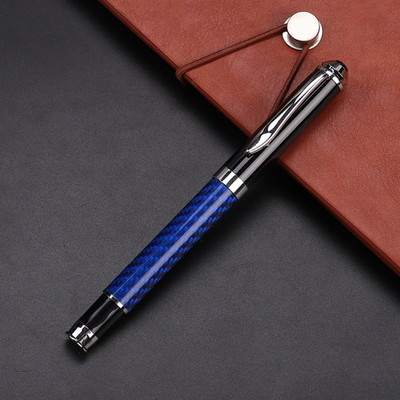 Pix din fibră de carbon, 230, pix pentru semnătură din metal, auriu, negru, papetărie, rechizite școlare de birou, pixuri cu cerneală pentru scris