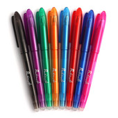 4/24 PCS kawaii dzēšama pildspalva Piemērota uzpilde Krāsaini 8 krāsu radošie zīmēšanas rīki Jauki gēla pildspalvu komplekti Skolas biroja kancelejas preces