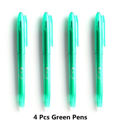 4/24 PCS kawaii dzēšama pildspalva Piemērota uzpilde Krāsaini 8 krāsu radošie zīmēšanas rīki Jauki gēla pildspalvu komplekti Skolas biroja kancelejas preces