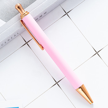 1 τεμάχιο Lytwtw\'s Press Ballpoint Pen Cute Candy Gold Metal Γραφικά Σχολικά είδη Γραφείου Στυλό υψηλής ποιότητας