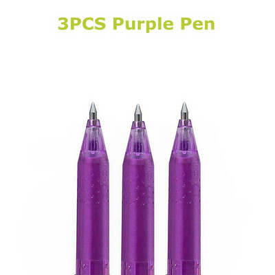 Pix cu gel ștergabil 8 culori Pix ștergător Set de tije de reumplere Stiluri Curcubeu Mâner lavabil Desen creativ Pixuri de papetărie pentru școală