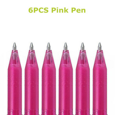 Pix cu gel ștergabil 8 culori Pix ștergător Set de tije de reumplere Stiluri Curcubeu Mâner lavabil Desen creativ Pixuri de papetărie pentru școală