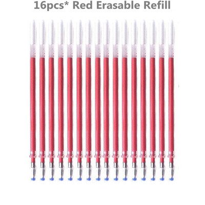 Pix cu gel ștergabil 8 culori Pix ștergător Set de tije de reumplere Stiluri Curcubeu Mâner lavabil Desen creativ Pixuri de papetărie pentru școală