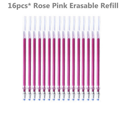Pix cu gel ștergabil 8 culori Pix ștergător Set de tije de reumplere Stiluri Curcubeu Mâner lavabil Desen creativ Pixuri de papetărie pentru școală
