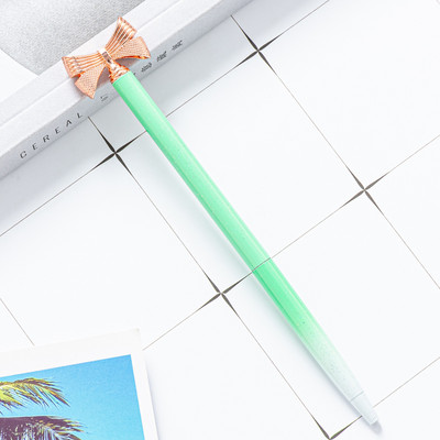 1 kom kawaii kemijska olovka Školski uredski pribor Tiskanice Roman Slatka mašna Metalna luksuzna marka visokokvalitetne vrteće se vjenčane slatke