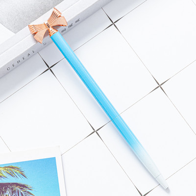 1 kom kawaii kemijska olovka Školski uredski pribor Tiskanice Roman Slatka mašna Metalna luksuzna marka visokokvalitetne vrteće se vjenčane slatke