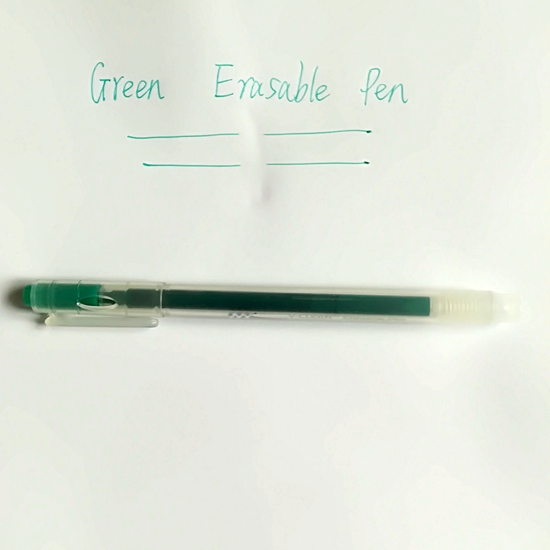 Izvelkamas dzēšamās gēla pildspalvas ar smalku galu 0,7 mm, lai kļūdas pazustu Premium Comfort Grip melnā tinte plānotājiem piezīmju veikšanai