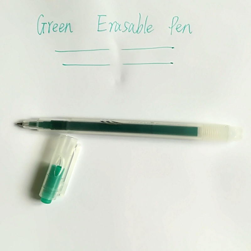 Izvelkamas dzēšamās gēla pildspalvas ar smalku galu 0,7 mm, lai kļūdas pazustu Premium Comfort Grip melnā tinte plānotājiem piezīmju veikšanai