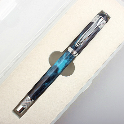 Luksuzna visokokvalitetna 901 crna srebrna upotrebljiva uredska roler olovka s perom od 0,5 mm Nove gel olovke