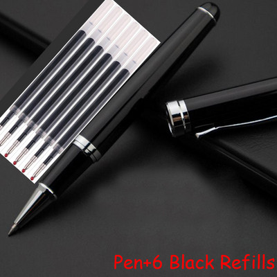 Modni dizajn Visokokvalitetna robna marka Metalna valjana kemijska olovka Luksuzna poslovna muška olovka za pisanje Kupi 2 Pošalji poklon