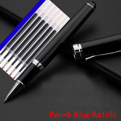 Modni dizajn Visokokvalitetna robna marka Metalna valjana kemijska olovka Luksuzna poslovna muška olovka za pisanje Kupi 2 Pošalji poklon