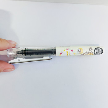 6 τεμ AIHAO RP3122 Rilakkuma Mini Straight Liquid Pen 0,5mm Full Needle Tube Neutral Pen Μαύρο μελάνι Σχολικό Γραφείο Γραφείου