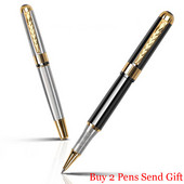 Karsti pārdod zīmolu metāla rullīšu lodīšu pildspalva biznesa vīriešiem paraksta dāvanu rakstīšanas pildspalva Pērk 2 Sūtīt dāvanu