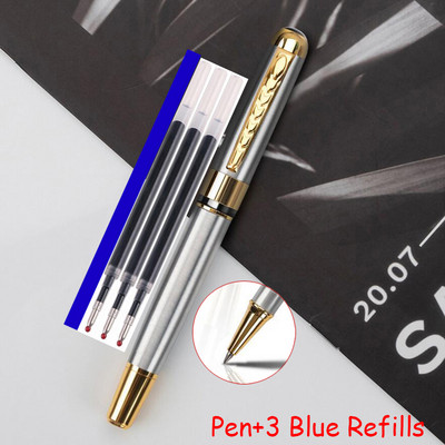 Karsti pārdod zīmolu metāla rullīšu lodīšu pildspalva biznesa vīriešiem paraksta dāvanu rakstīšanas pildspalva Pērk 2 Sūtīt dāvanu