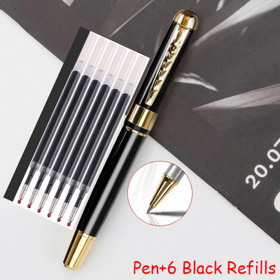 Karsti pārdod zīmolu metāla rullīšu lodīšu pildspalva biznesa vīriešiem paraksta dāvanu rakstīšanas pildspalva Pērk 2 Sūtīt dāvanu