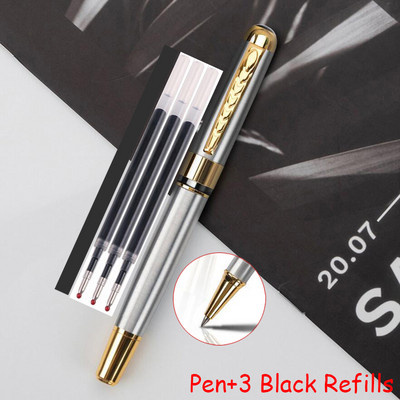 Karsti pārdod zīmolu metāla rullīšu lodīšu pildspalva biznesa vīriešiem paraksta dāvanu rakstīšanas pildspalva Pērk 2 Sūtīt dāvanu