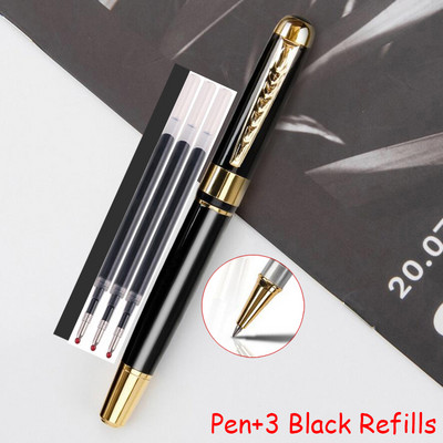 Karsti pārdod zīmolu metāla rullīšu lodīšu pildspalva biznesa vīriešiem paraksta dāvanu rakstīšanas pildspalva Pērk 2 Sūtīt dāvanu