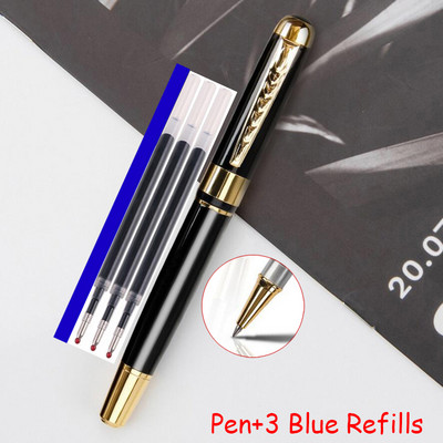 Karsti pārdod zīmolu metāla rullīšu lodīšu pildspalva biznesa vīriešiem paraksta dāvanu rakstīšanas pildspalva Pērk 2 Sūtīt dāvanu