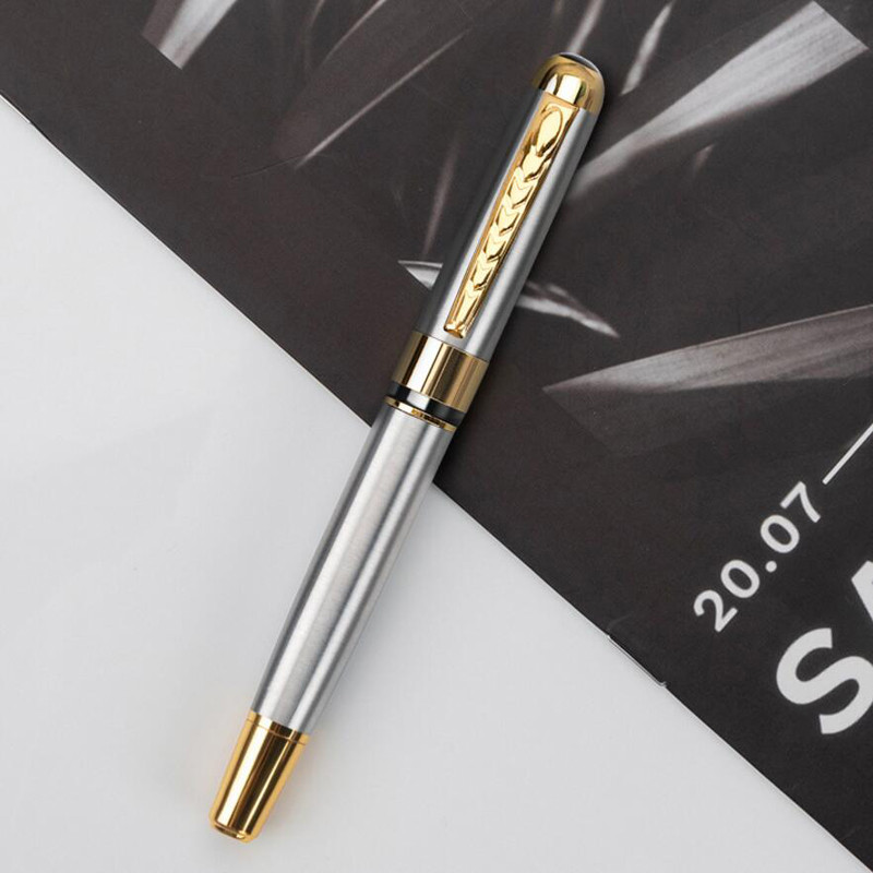 Karsti pārdod zīmolu metāla rullīšu lodīšu pildspalva biznesa vīriešiem paraksta dāvanu rakstīšanas pildspalva Pērk 2 Sūtīt dāvanu