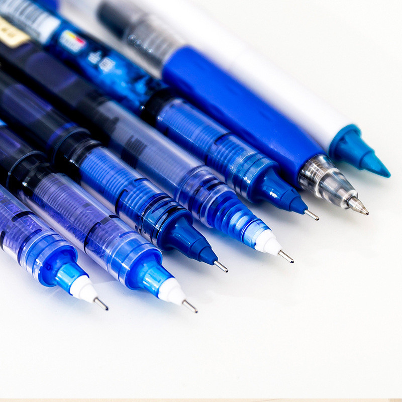 7pcs/set Simplicity Color Large Gel Pen Set 0.5mm Brzosušeće ravne olovke Highlighter Pisanje za školski pribor Kawaii