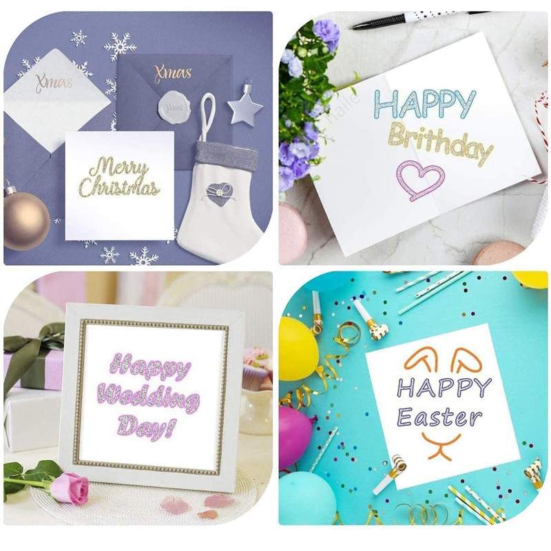 „Haile“ 8 spalvų kalėdinis rašiklio paryškinimo įtaisas Dviejų linijų kontūras „Art“ rašiklio žymeklis Rašikliai „Bullet Diary“ Plakatas kortelė „Pasidaryk pats“ Tapyba Rašymas