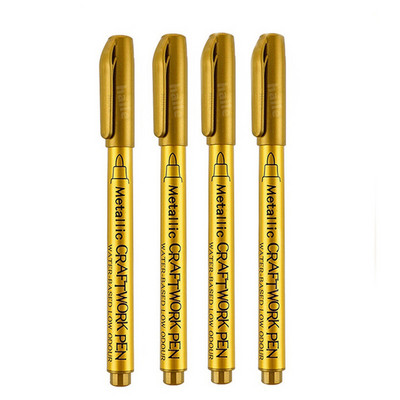 DIY peegeldav kunstimarker värvipliiats Hõbedane vedel kroomitud alkoholivärv peegeldav hõbedane markerpliiats Metallic Art käsitööpliiats