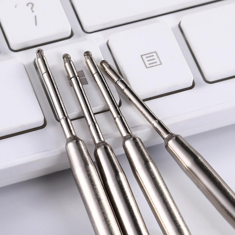 5 komada dopuna za metalne kemijske olovke, plava crna tinta, srednje roller kemijske olovke, dopuna za uredski pribor za školu Parker