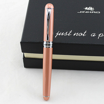 Jinhao 750 Auksinis ir Sidabras 15 spalvų Rollerball Pen Aukštos kokybės prabangus biuro mokykla Kanceliarinių prekių reikmenys Pilnas metalas