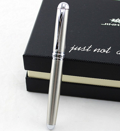 Jinhao 750 Auksinis ir Sidabras 15 spalvų Rollerball Pen Aukštos kokybės prabangus biuro mokykla Kanceliarinių prekių reikmenys Pilnas metalas