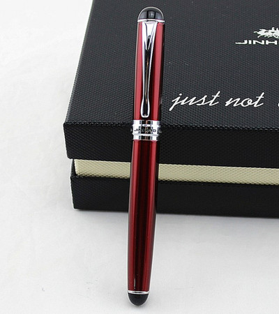 Jinhao 750 Auksinis ir Sidabras 15 spalvų Rollerball Pen Aukštos kokybės prabangus biuro mokykla Kanceliarinių prekių reikmenys Pilnas metalas