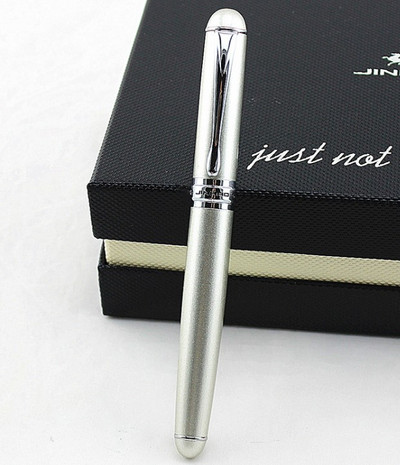 Jinhao 750 Auksinis ir Sidabras 15 spalvų Rollerball Pen Aukštos kokybės prabangus biuro mokykla Kanceliarinių prekių reikmenys Pilnas metalas