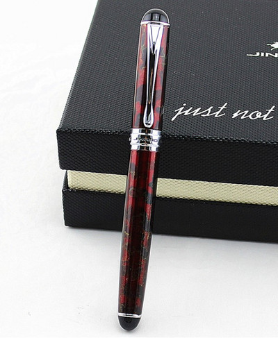 Jinhao 750 Auksinis ir Sidabras 15 spalvų Rollerball Pen Aukštos kokybės prabangus biuro mokykla Kanceliarinių prekių reikmenys Pilnas metalas