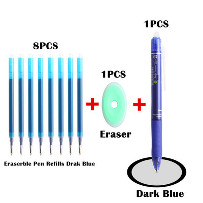 10 ΤΕΜ/Σετ πένας Gel Pen Rubber Hot Erasable Pen Imported Ink Temperature Control Erasable Pen Press Erasable Pens for School Office