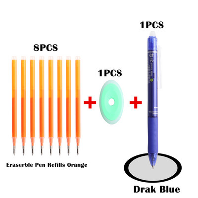 10 ΤΕΜ/Σετ πένας Gel Pen Rubber Hot Erasable Pen Imported Ink Temperature Control Erasable Pen Press Erasable Pens for School Office
