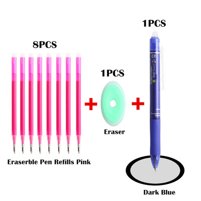 10 ΤΕΜ/Σετ πένας Gel Pen Rubber Hot Erasable Pen Imported Ink Temperature Control Erasable Pen Press Erasable Pens for School Office